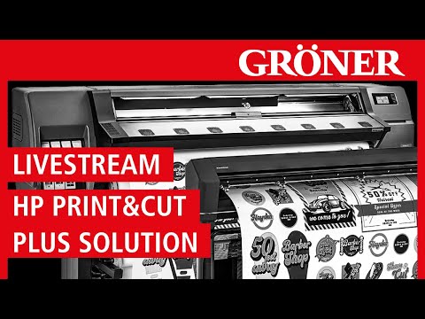 HP Latex 335 Print & Cut Plus Solution Video