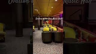 Ovation of the Seas Music Hall #cruiseplanners #globalwandersunlimited #travel
