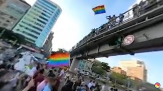 Download lagu #Taipei #GayPride #2018 LGBT Pride 2018: Wave Your Flag (360 Video) mp3