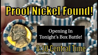 Proof Nickel Ender Inside Tonight's Box Battle Rolls!