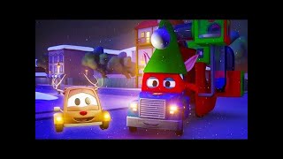 カーシティーのカール・スーパー・トラックと救急車 | 子供向けトラックアニメ