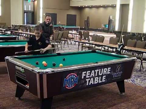 Shane VanBoening vs Tristan Hansen exhibition 9-ball