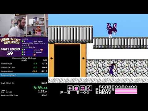 Kamen no Ninja: Akakage - Any% - 9:51 | Learn-A-Lot Challenge Game #60