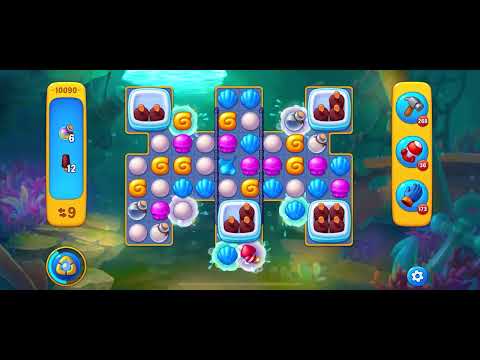 Fishdom level 10090 no boosters フィッシュダム ノーマル