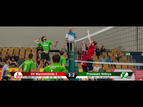 1. Spieltag: SV Warnemünde 2 vs. Preußen Volleys