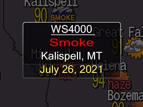 WeatherStar 4000 Simulated - Kalispell, MT - July 26, 2021
