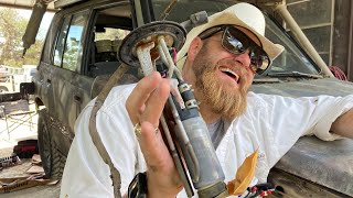 HOW TO CHANGE OUT A FUEL PUMP ON A SUZUKI SIDEKICK aka THE ULTIMATE BUGOUT VEHICLE PART 2