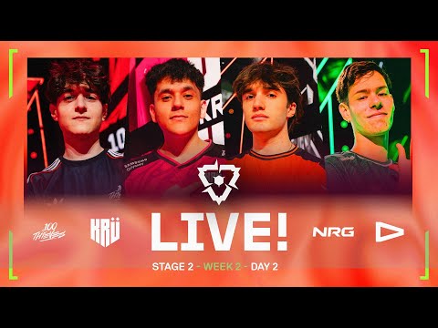 100T vs. KRU | NRG vs. LOUD - VCT Americas Stage 2 - W2D2