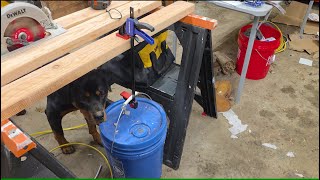 Testing the strength of WORKPRO Bar Clamps