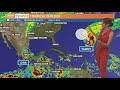 Wednesday noon tropical update: Hurricane Tammy strengthens