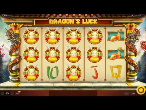 Dragon's Luck Red Tiger Slot Demo Gameplay