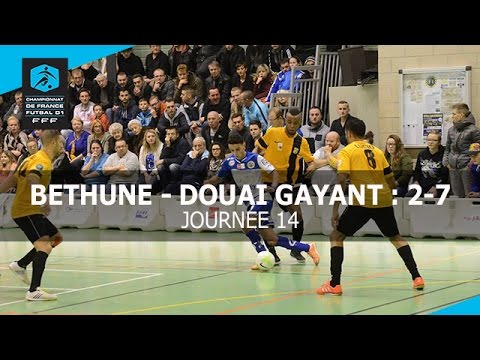 J14 : Béthune Futsal - Douai Gayant (2-7), le résumé