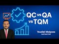 QC Vs QA Vs TQM Differences Between Quality Control Quality Assurance And Quality Management