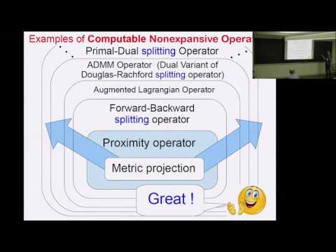 Spicing up Convex Optimization for Certain Inverse Problems | Isao Yamada