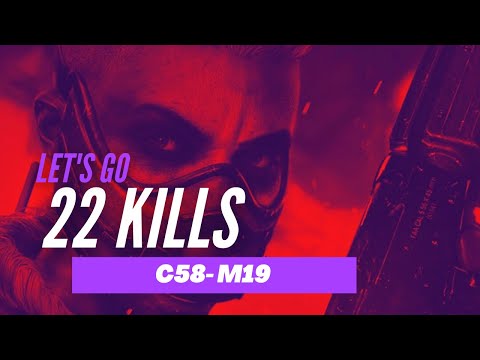 22 Kills C58 - M19 stream highlight #8