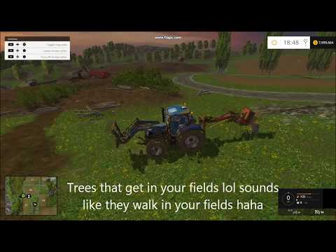 Farming simulator - fast way to unload logs