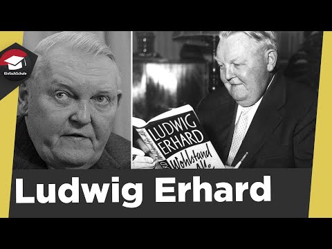 Ludwig Erhard einfach erklärt -Vater des Deutschen Wirtschaftswunders-Biografie von Ludwig Erhard!