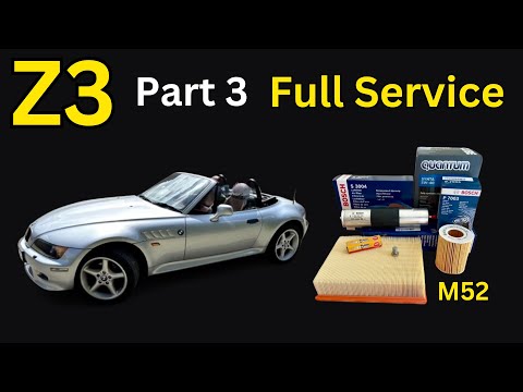 Full Engine Service & Front Sidelight Unit Replacement - 1999 BMW Z3 2.8 Roadster (E36)
