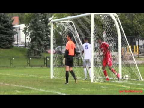 York Lions - Men's Soccer vs. UOIT Ridgebacks - September 10, 2012
