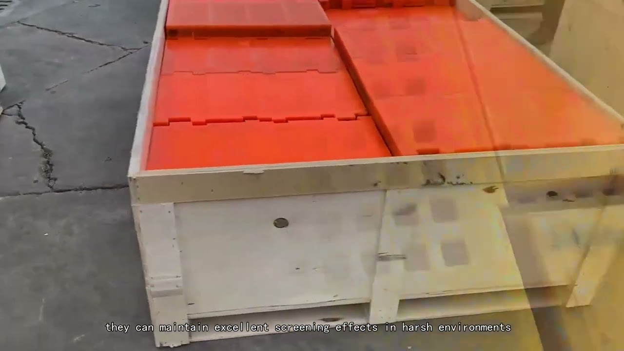 High quality polyurethane screen panel for mining screening efficiency