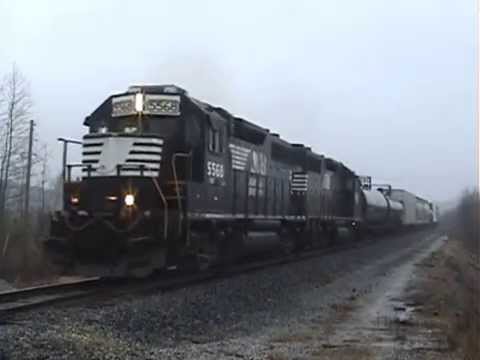 WSSB Z547 with FURX Geeps chase from Wadesboro to Old Whitney