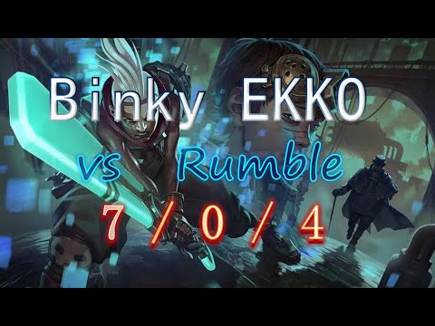 USING E AT LEVEL 1? Binky Ekko vs Rumble
