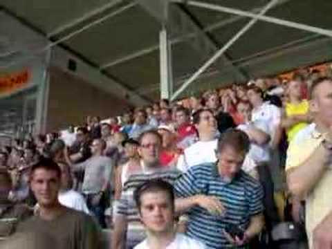 Antwerpfans in the KC Stadium