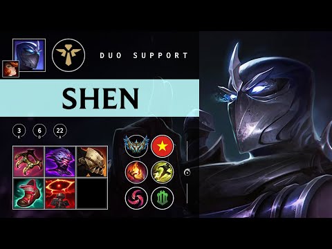 Shen Support vs Nami - VN Challenger Patch 25.22