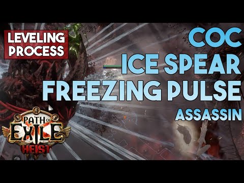 [3.12] CoC Ice Spear & Freezing Pulse Leveling Process - Assassin - Heist - Path of Exile 3.12