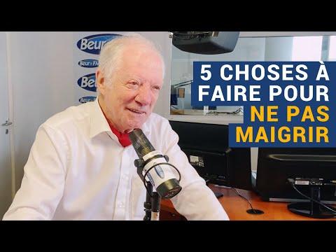 [AVS] "Les 5 choses à faire pour ne pas maigrir" - Dr Alain Delabos