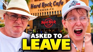 Hard Rock Cafe Tenerife Asked My Wife to Leave… Over ONE Drink?