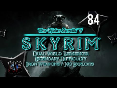 Skyrim | Darkfall Cavern | Legendary difficulty PS3 gameplay. Playthrough Part 84