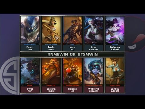 NME vs TSM Game 2 Highlights - ENEMY ESPORTS vs TEAM SOLOMID - Week 9 NA LCS SUMMER 2015