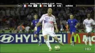 Zinedine Zidanes letztes Match gegen Italien