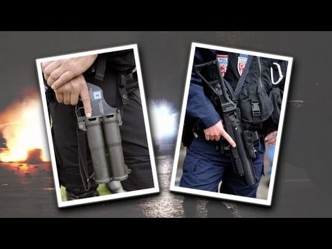 Les armes non létales des forces de l'ordre françaises