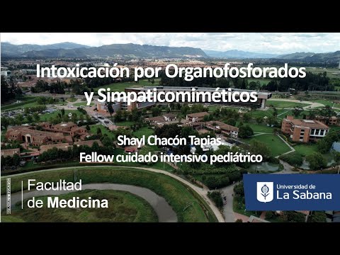 Intoxicación por organofosforados y simpaticomiméticos (1/2). Curso Fisiología UCIP (2021 10 20)