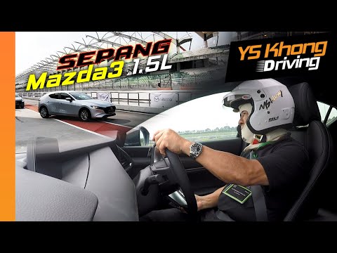 2019 Mazda 3, 1.5L SkyActiv-G Liftback: Sepang Test Drive | YS Khong Driving