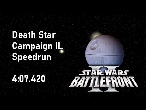Star Wars Battlefront II (2005) Speedrun - Death Star Campaign IL in 4:07.420
