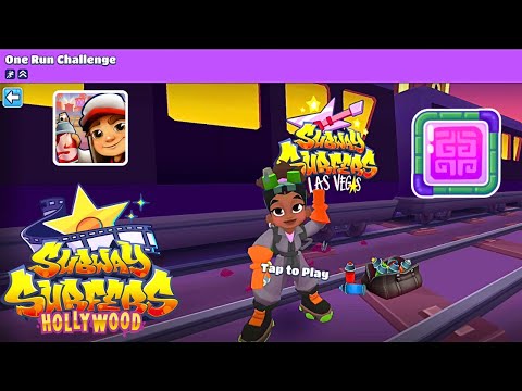 Subway Surfers Hollywood 2026 - One Run Challenge With Holly
