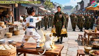 Little War Goddess Girl Goes Down Mountain To Find Dad, Saves Young Marshal From Chase, Adopted