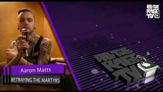 AARON MATTS (Betraying The Martyrs) | Tattoo interview