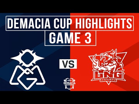 OMG vs LNG Highlights Game 3 | Demacia Cup 2025 | Oh My God vs LNG Esports