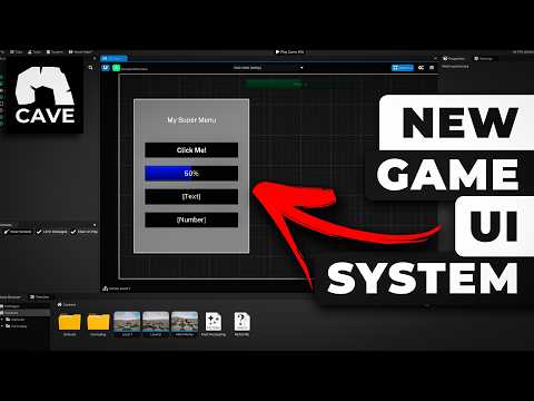 I Completely Reworked UI in Cave Engine