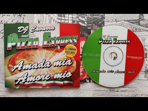 DJ Cavarra and The Pizza Express - Amada Mia Amore Mio / CD Single / Unboxing /