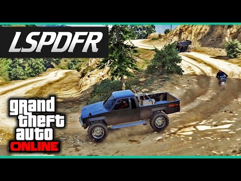 GTA Online E69 - LSPDFR 'Dirt Road Pursuit' (PS4)