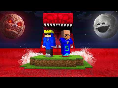 POOR Vs RICH Bloody Monster Apocalypse Bunker Battle In Minecraft