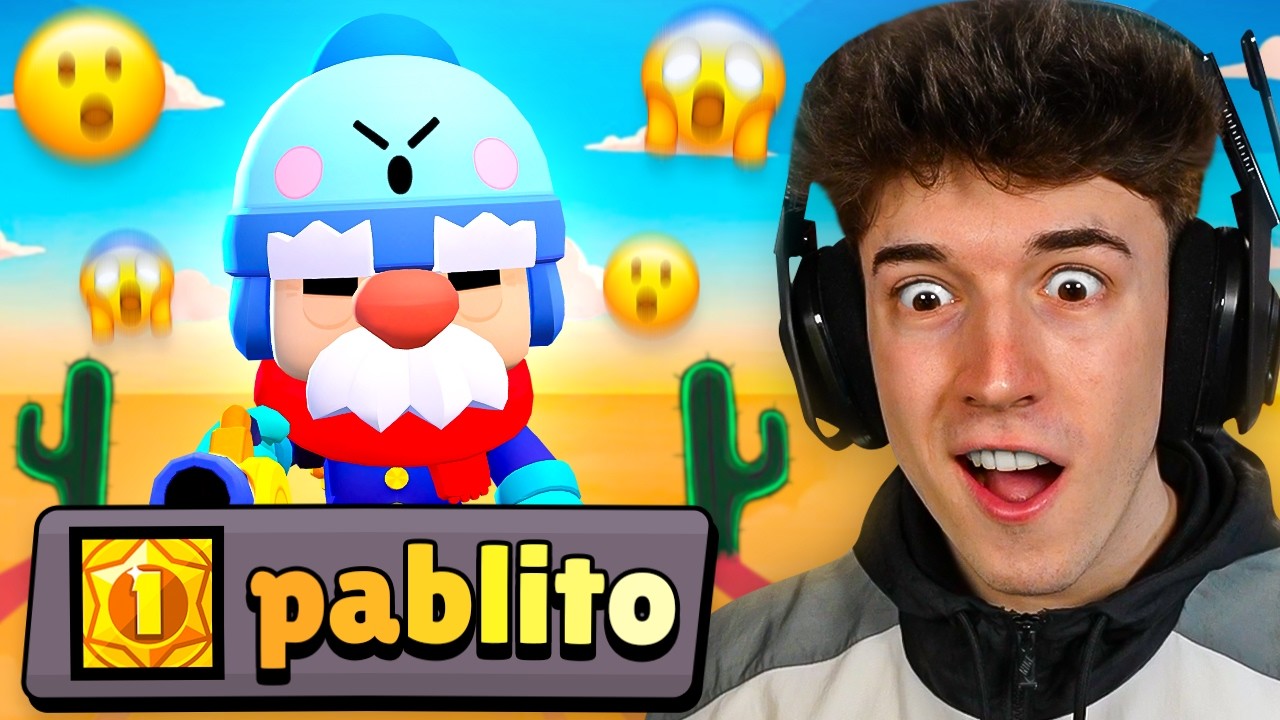 JUEGO con PABLITO *LA MAYOR LEYENDA de BRAWL STARS*