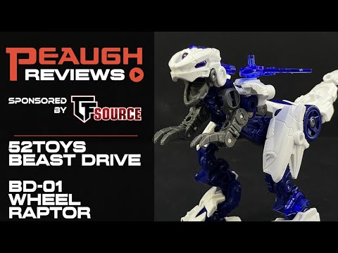Video Review: 52toys BeastDrive BD-01 WHEEL RAPTOR