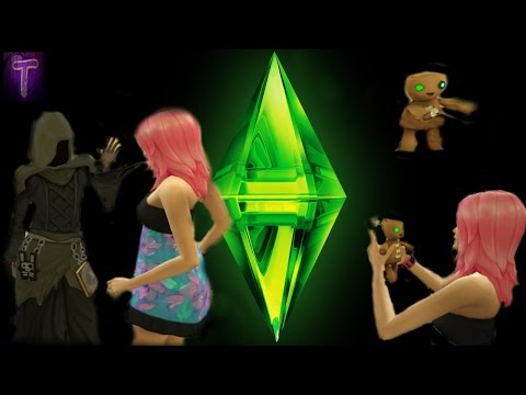 The Sims 4 Pl -  Lalka VooDoo i Mroczny Kosiarz :)