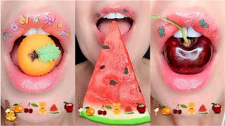 ASMR Eating Emoji Food Challenge TikTok Mashup 2022  Mukbang 먹방